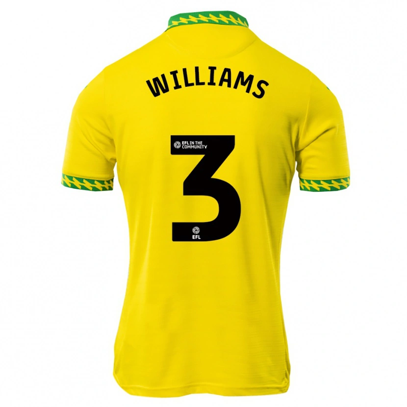 Danxen Kinder Tyler Williams #3 Weiß Grün Heimtrikot Trikot 2025/26 T-Shirt