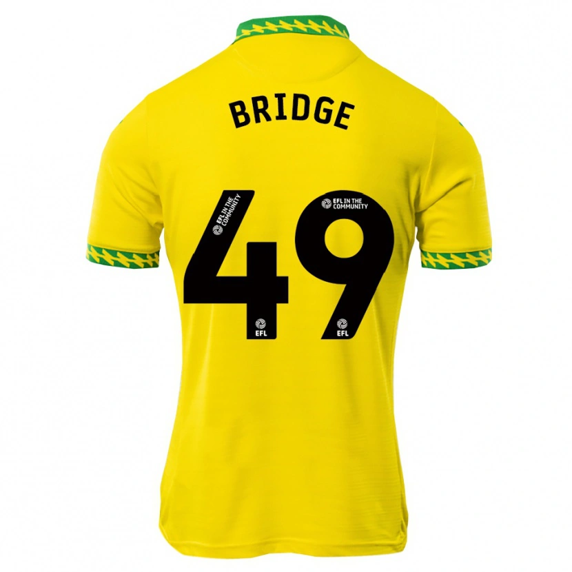 Danxen Kinder Aj Bridge #49 Weiß Grün Heimtrikot Trikot 2025/26 T-Shirt