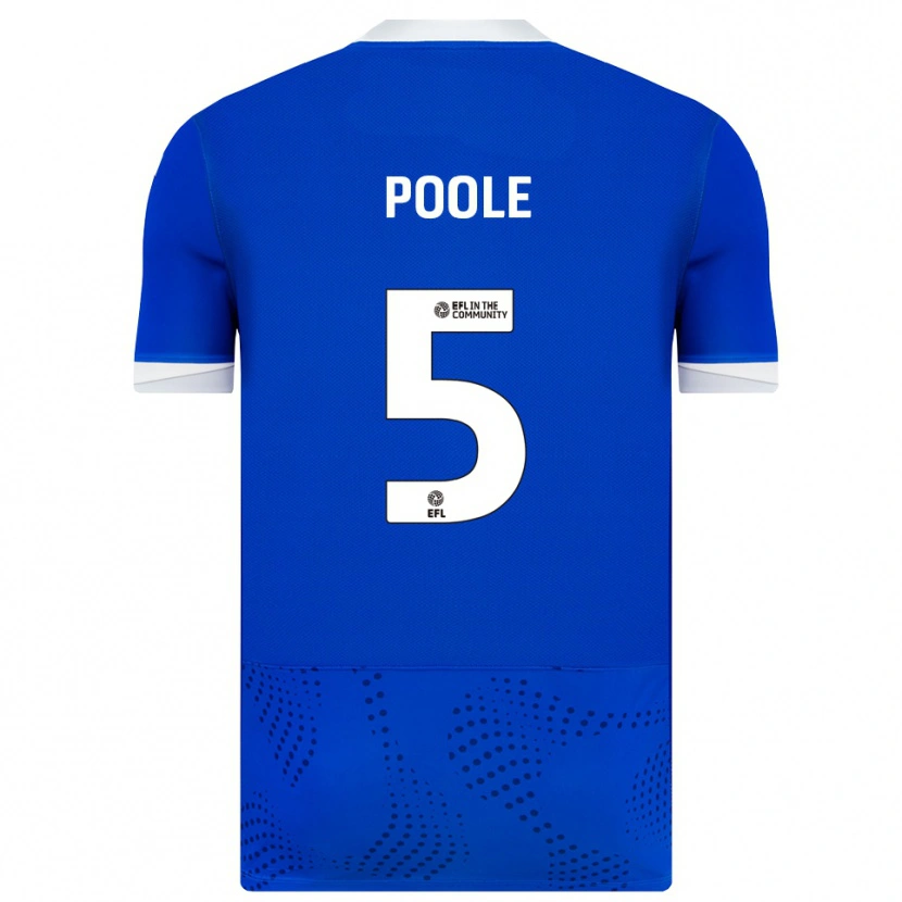 Danxen Kinder Regan Poole #5 Blau Weiß Heimtrikot Trikot 2025/26 T-Shirt