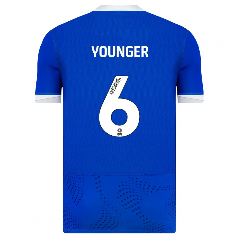 Danxen Kinder Jazz Younger #6 Blau Weiß Heimtrikot Trikot 2025/26 T-Shirt