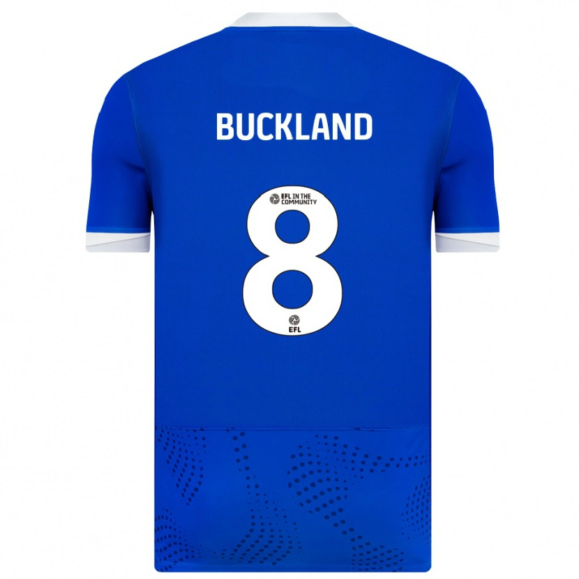 Danxen Kinder Reggie Buckland #8 Blau Weiß Heimtrikot Trikot 2025/26 T-Shirt