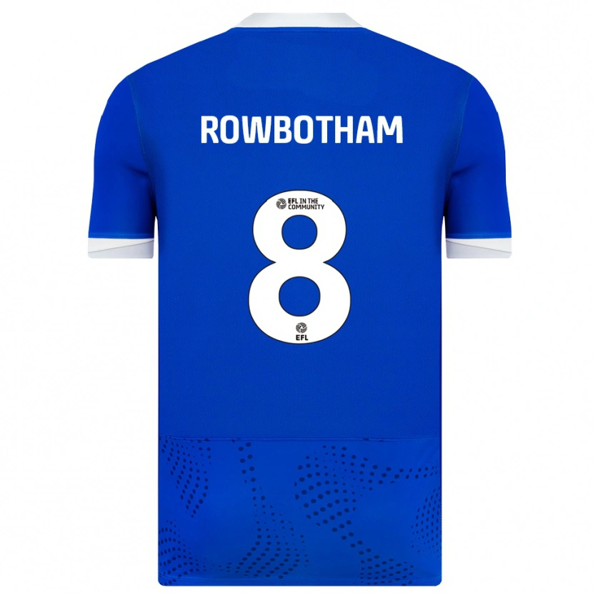 Danxen Kinder Ava Rowbotham #8 Blau Weiß Heimtrikot Trikot 2025/26 T-Shirt