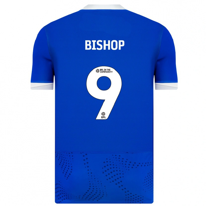 Danxen Kinder Colby Bishop #9 Blau Weiß Heimtrikot Trikot 2025/26 T-Shirt