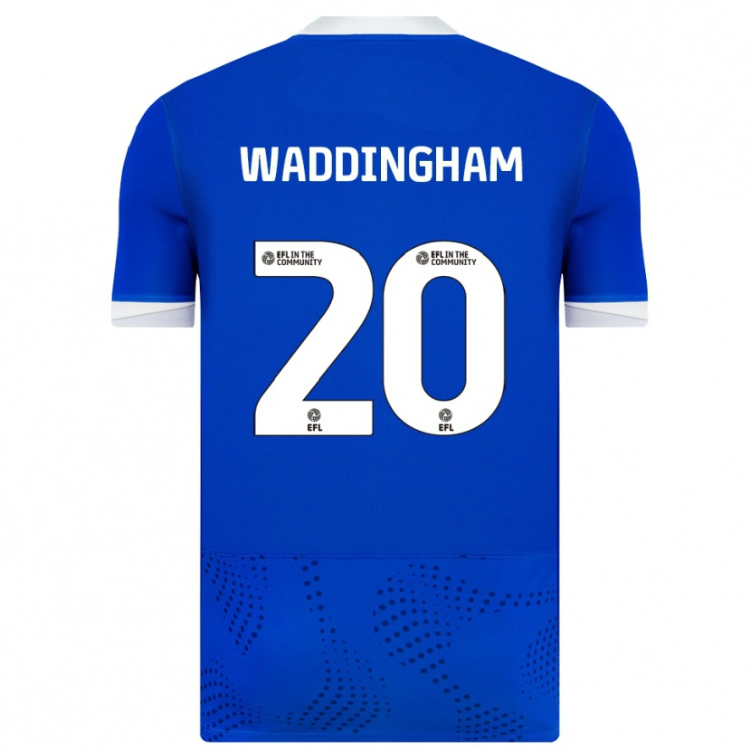 Danxen Kinder Thomas Waddingham #20 Blau Weiß Heimtrikot Trikot 2025/26 T-Shirt