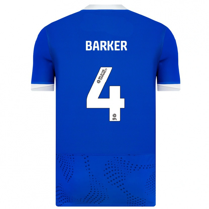 Danxen Kinder Sophie Barker #4 Blau Weiß Heimtrikot Trikot 2025/26 T-Shirt