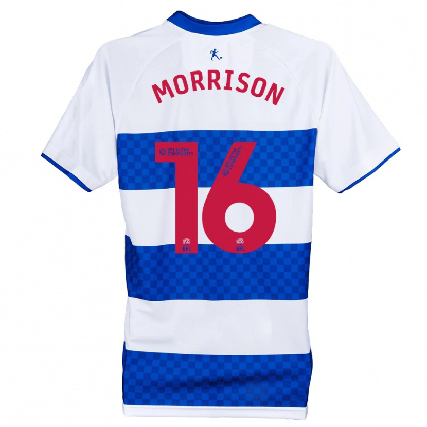 Danxen Kinder Liam Morrison #16 Blau Weiß Heimtrikot Trikot 2025/26 T-Shirt