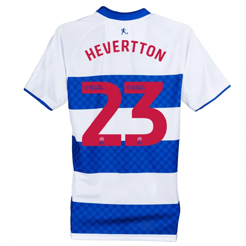 Danxen Kinder Hevertton #23 Blau Weiß Heimtrikot Trikot 2025/26 T-Shirt