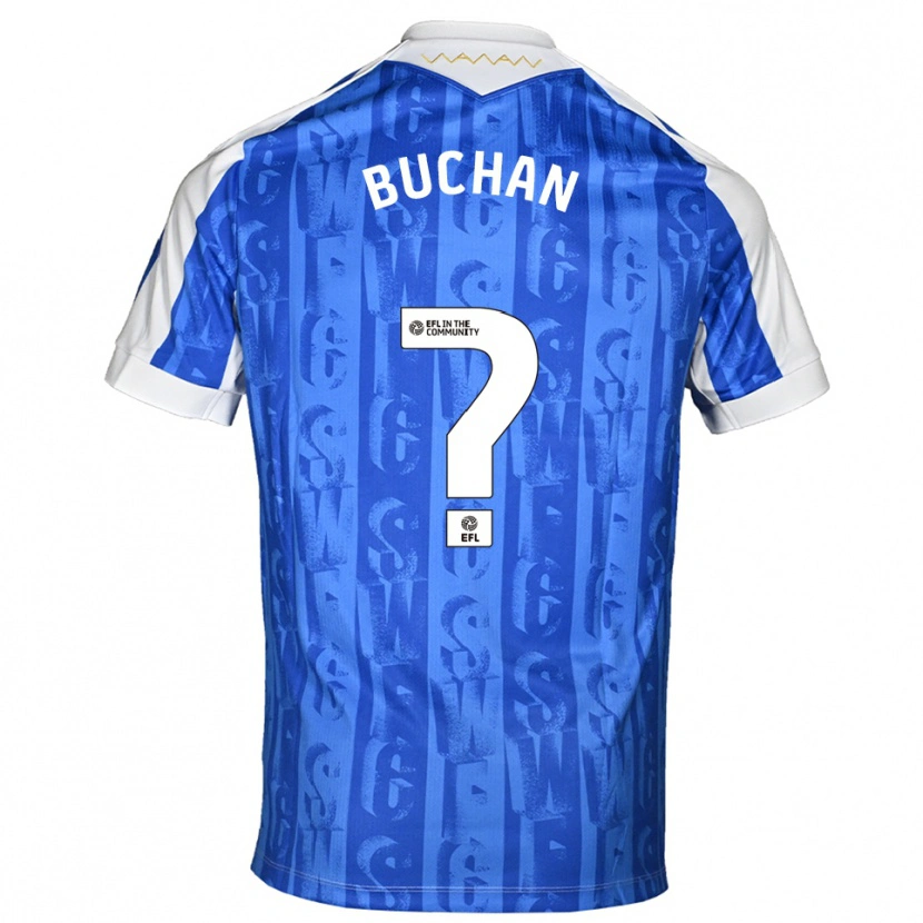Danxen Kinder Jay Buchan #0 Blau Weiß Heimtrikot Trikot 2025/26 T-Shirt