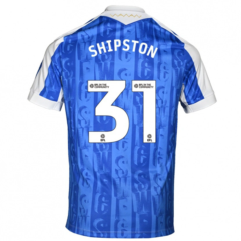 Danxen Kinder Rio Shipston #31 Blau Weiß Heimtrikot Trikot 2025/26 T-Shirt