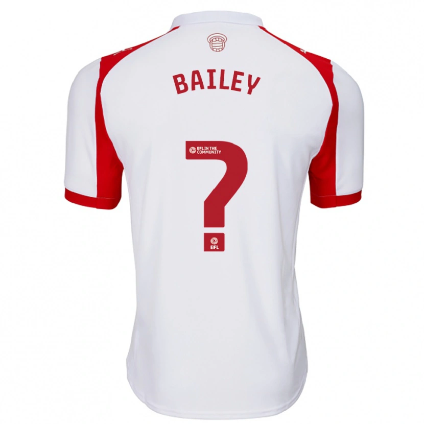 Danxen Kinder Isaac Bailey #0 Weiß Rot Heimtrikot Trikot 2025/26 T-Shirt