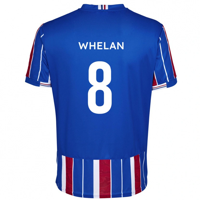 Danxen Kinder Callum Whelan #8 Blau Rot Weiß Heimtrikot Trikot 2025/26 T-Shirt