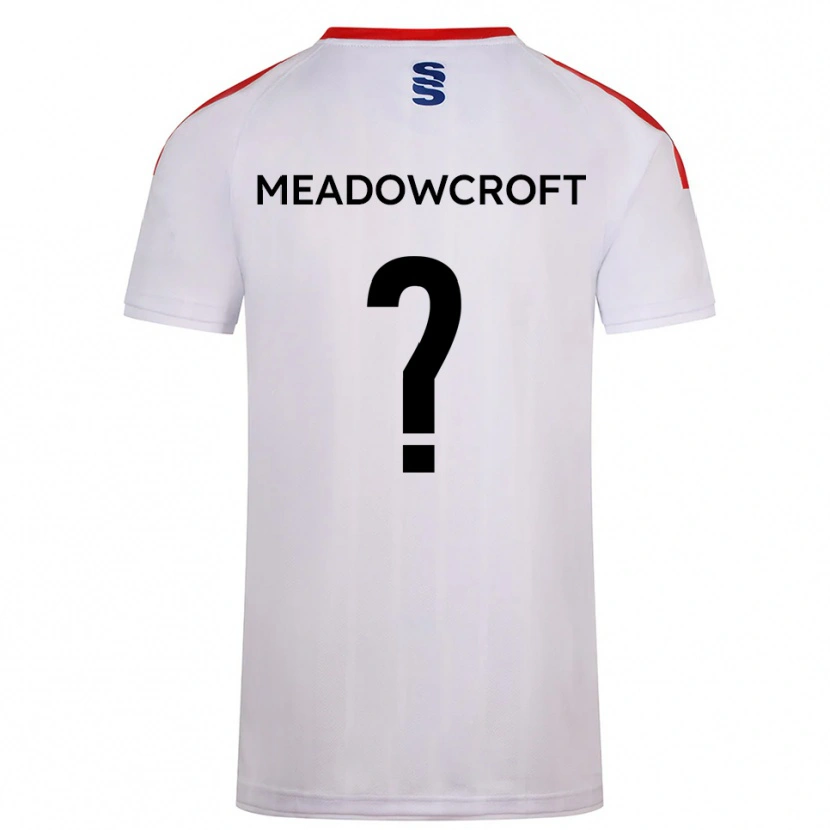 Danxen Kinder Cullen Meadowcroft #0 Weiß Marine Heimtrikot Trikot 2025/26 T-Shirt