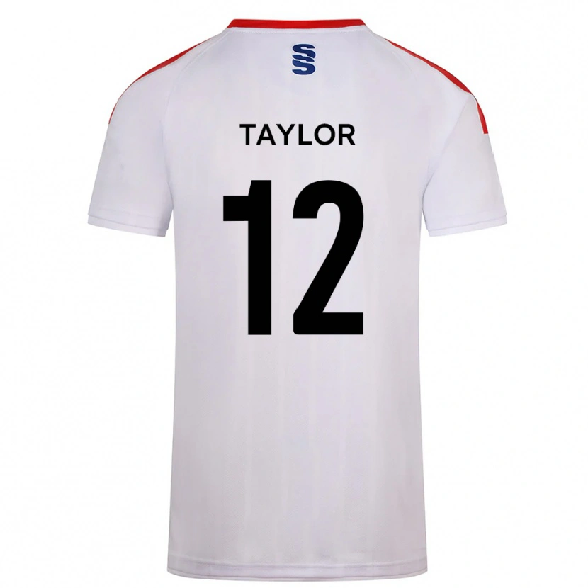 Danxen Kinder Max Taylor #12 Weiß Marine Heimtrikot Trikot 2025/26 T-Shirt