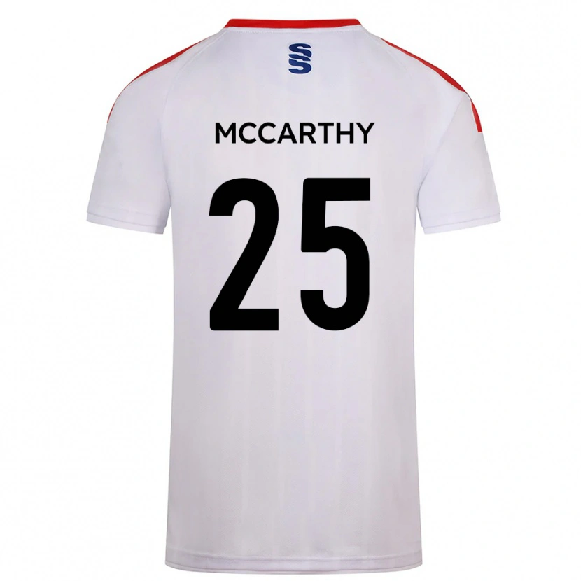Danxen Kinder Max Mccarthy #25 Weiß Marine Heimtrikot Trikot 2025/26 T-Shirt