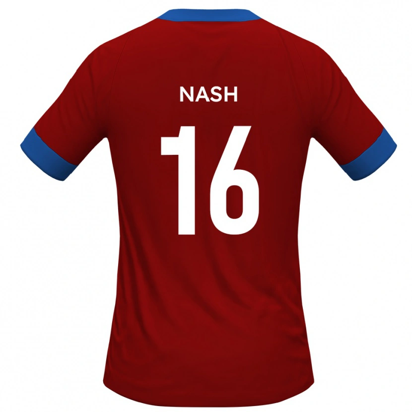 Danxen Kinder Pat Nash #16 Rot Blau Heimtrikot Trikot 2025/26 T-Shirt