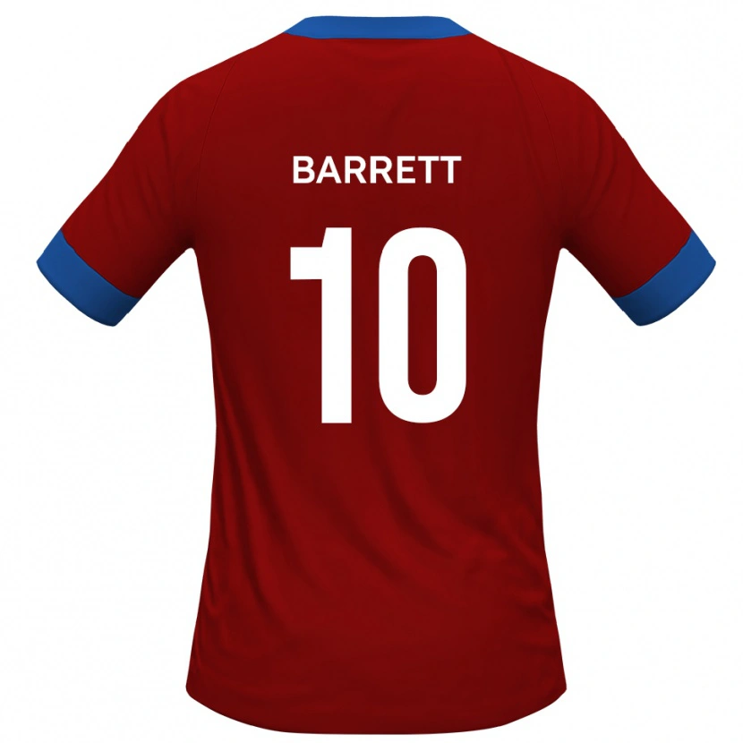 Danxen Kinder Josh Barrett #10 Rot Blau Heimtrikot Trikot 2025/26 T-Shirt
