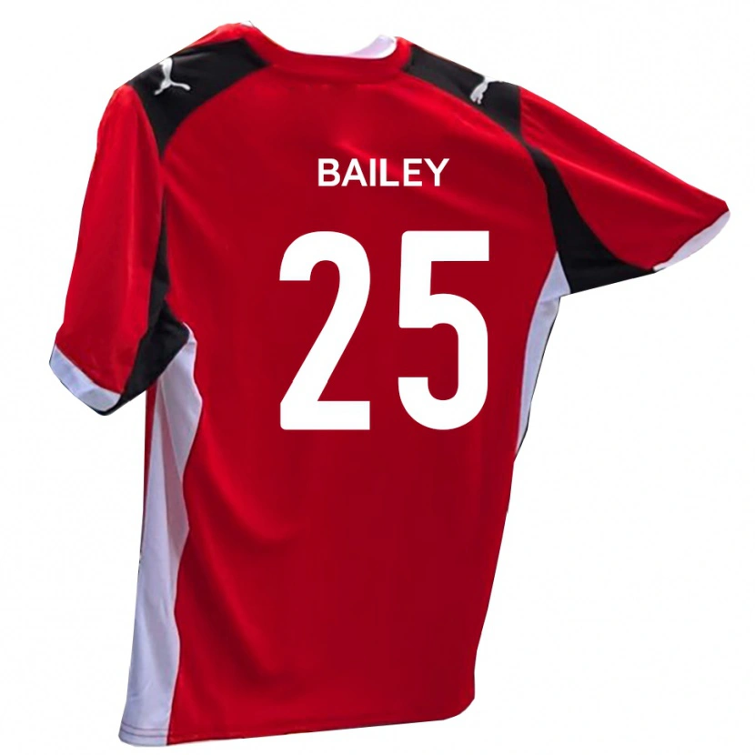 Danxen Kinder Joel Bailey #25 Rot Weiß Heimtrikot Trikot 2025/26 T-Shirt