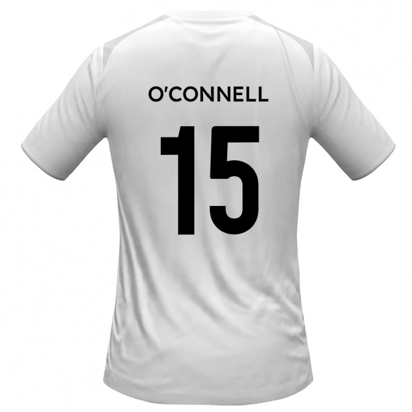 Danxen Kinder Charlie O'connell #15 Weiß Grau Heimtrikot Trikot 2025/26 T-Shirt