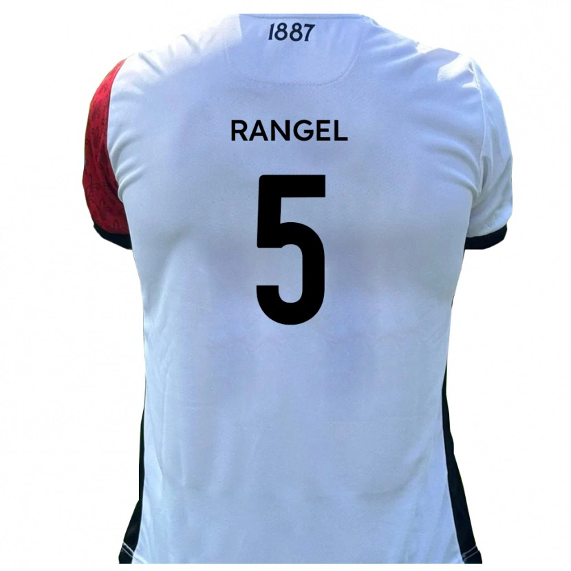 Danxen Kinder Chris Rangel #5 Rot Weiß Heimtrikot Trikot 2025/26 T-Shirt