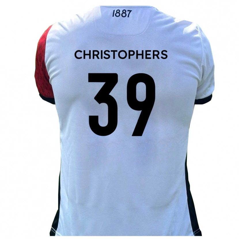 Danxen Kinder Leo Christophers #39 Rot Weiß Heimtrikot Trikot 2025/26 T-Shirt
