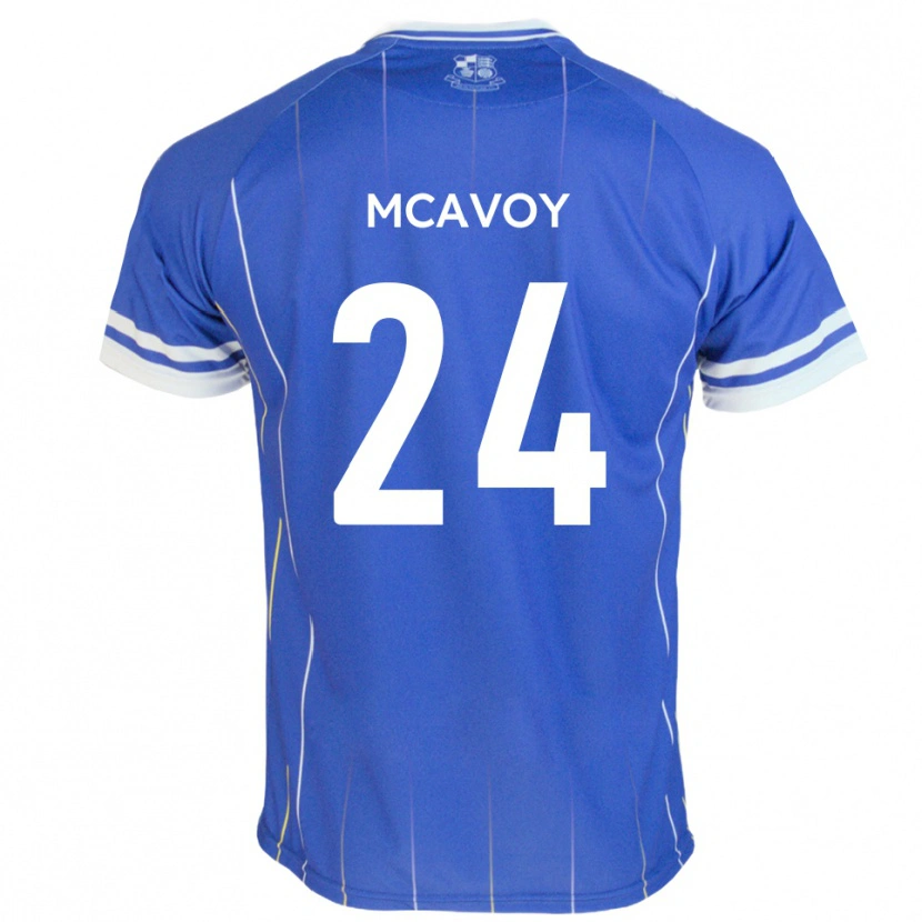 Danxen Kinder Connor Mcavoy #24 Königsblau Heimtrikot Trikot 2025/26 T-Shirt