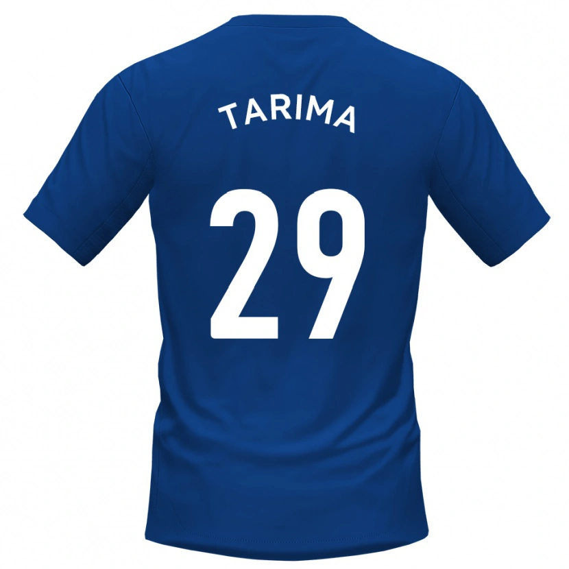 Danxen Kinder Sean Tarima #29 Blau Weiß Heimtrikot Trikot 2025/26 T-Shirt
