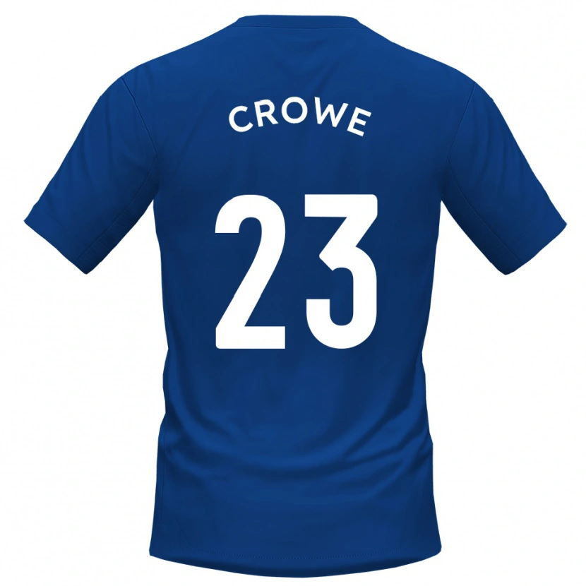 Danxen Kinder Dylan Crowe #23 Blau Weiß Heimtrikot Trikot 2025/26 T-Shirt