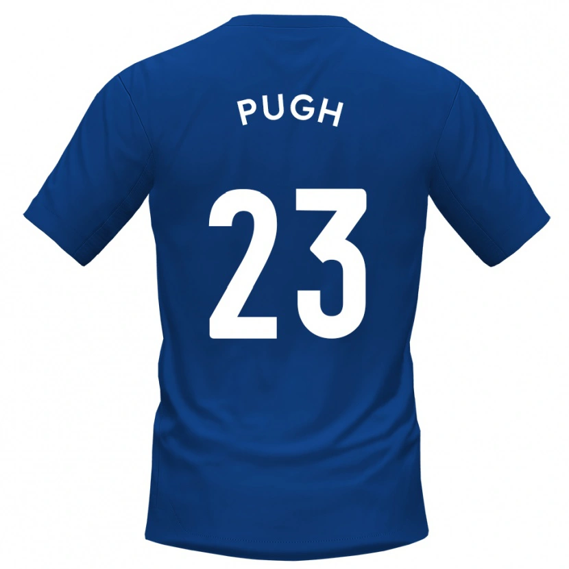 Danxen Kinder Tom Pugh #23 Blau Weiß Heimtrikot Trikot 2025/26 T-Shirt