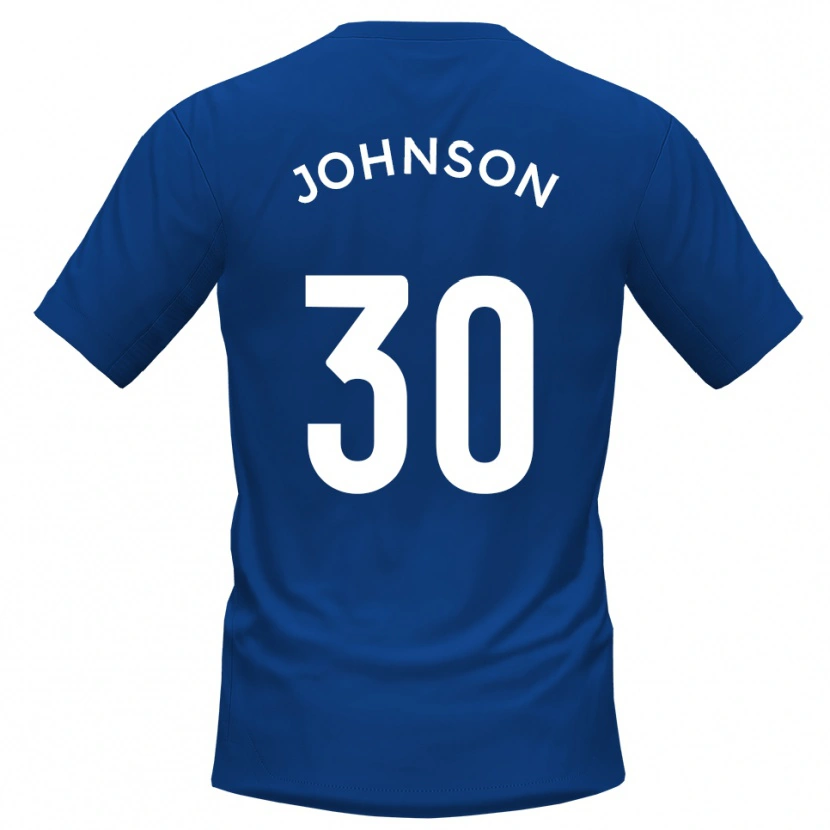 Danxen Kinder Cody Johnson #30 Blau Weiß Heimtrikot Trikot 2025/26 T-Shirt