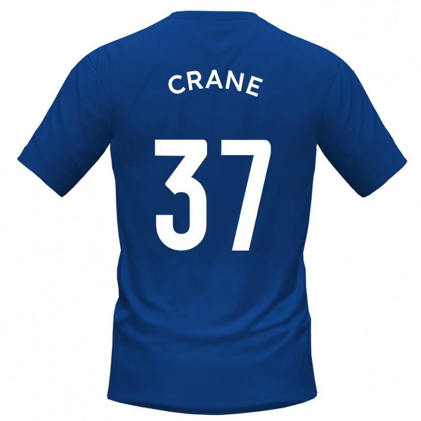 Danxen Kinder Nick Crane #37 Blau Weiß Heimtrikot Trikot 2025/26 T-Shirt