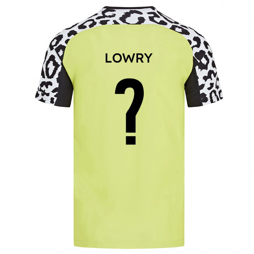 Danxen Kinder Alisha Lowry #0 Fluoreszierendes Gelb Heimtrikot Trikot 2025/26 T-Shirt
