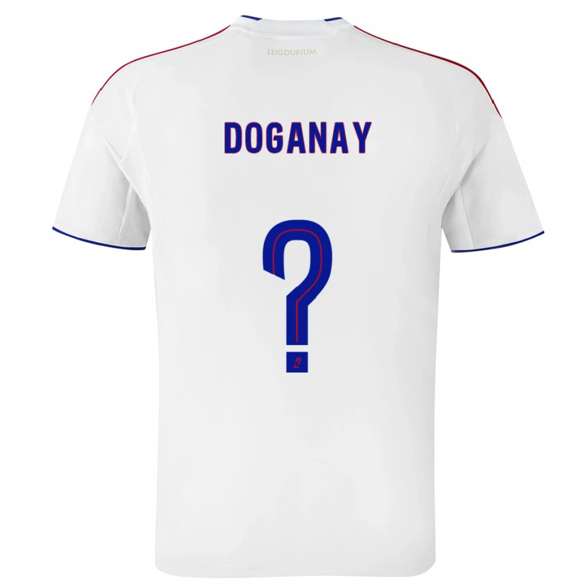 Danxen Kinder Kenan Doganay #0 Weiß Rot Heimtrikot Trikot 2025/26 T-Shirt