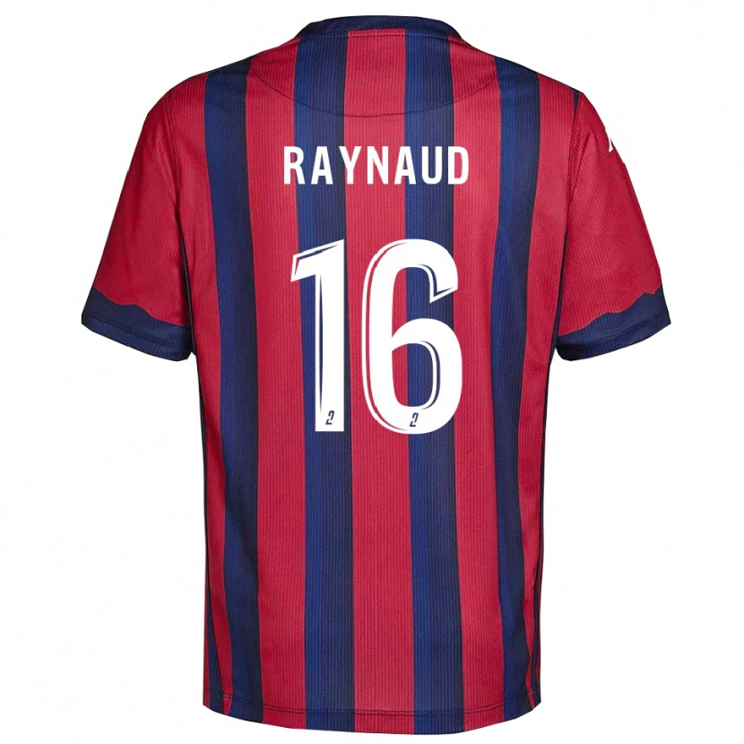 Danxen Kinder Joan Raynaud #16 Burgunder Marine Heimtrikot Trikot 2025/26 T-Shirt