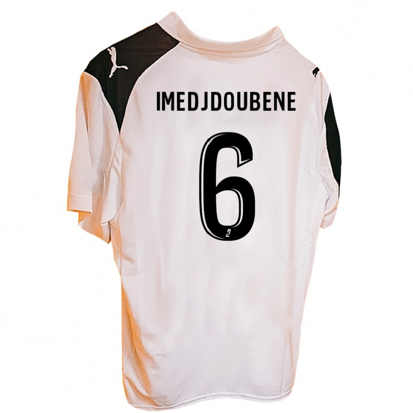 Danxen Kinder Ilyane Imedjdoubene #6 Schwarz Weiß Heimtrikot Trikot 2025/26 T-Shirt