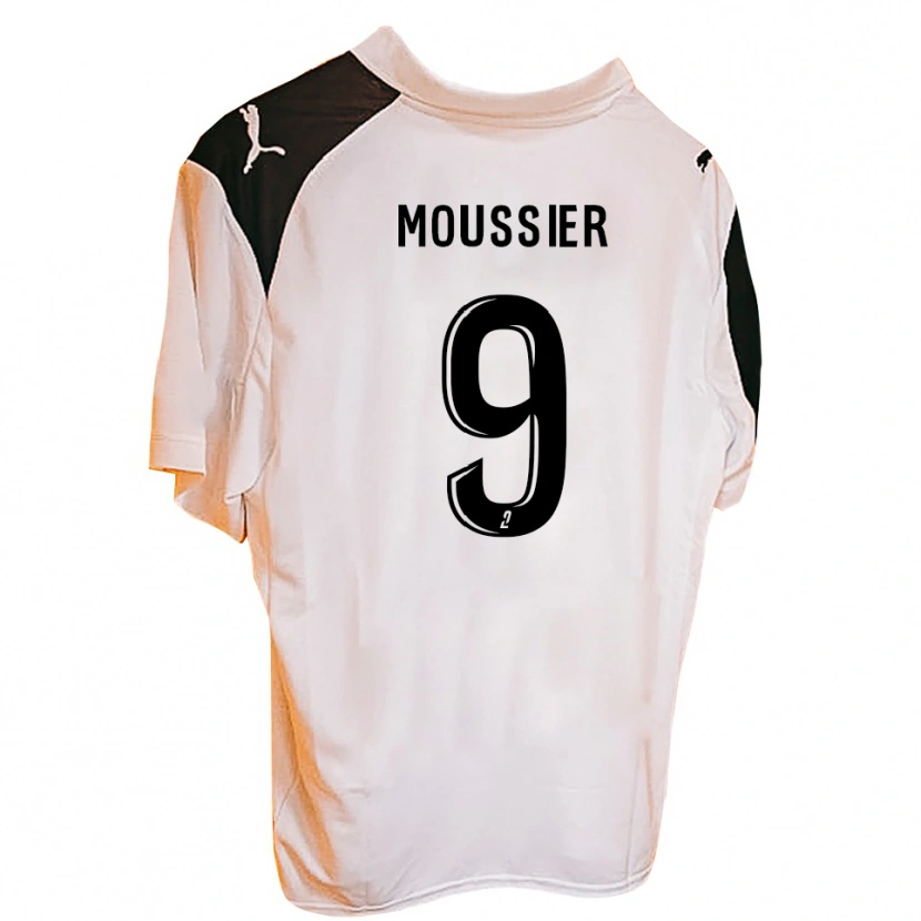 Danxen Kinder Louis Moussier #9 Schwarz Weiß Heimtrikot Trikot 2025/26 T-Shirt