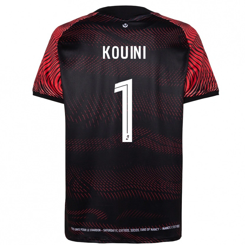 Danxen Kinder Yanis Kouini #1 Weiß Rot Heimtrikot Trikot 2025/26 T-Shirt
