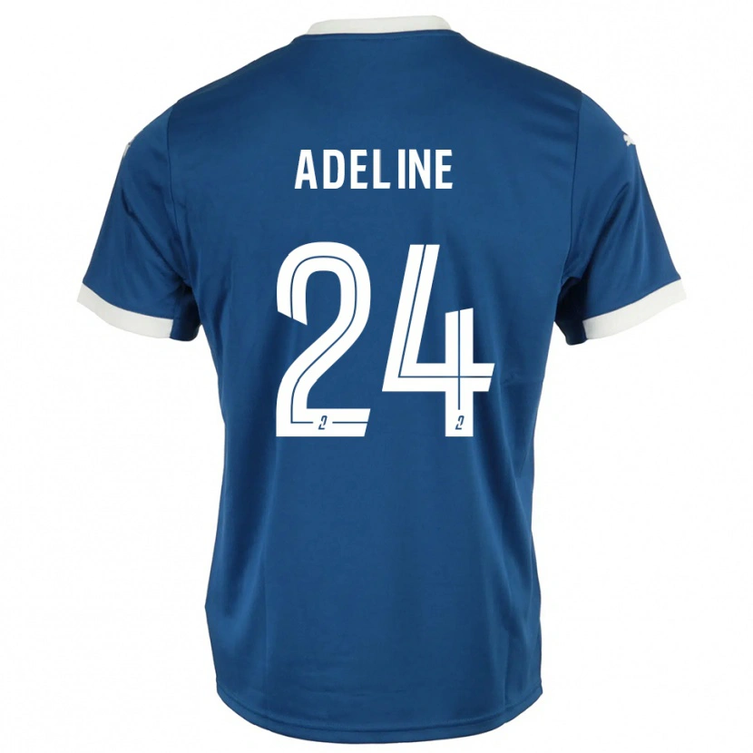 Danxen Kinder Martin Adeline #24 Blau Weiß Heimtrikot Trikot 2025/26 T-Shirt