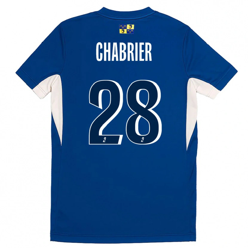 Danxen Kinder Mélanie Chabrier #28 Blau Marine Heimtrikot Trikot 2025/26 T-Shirt