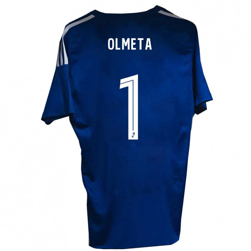 Danxen Kinder Lisandru Olmeta #1 Blau Weiß Heimtrikot Trikot 2025/26 T-Shirt
