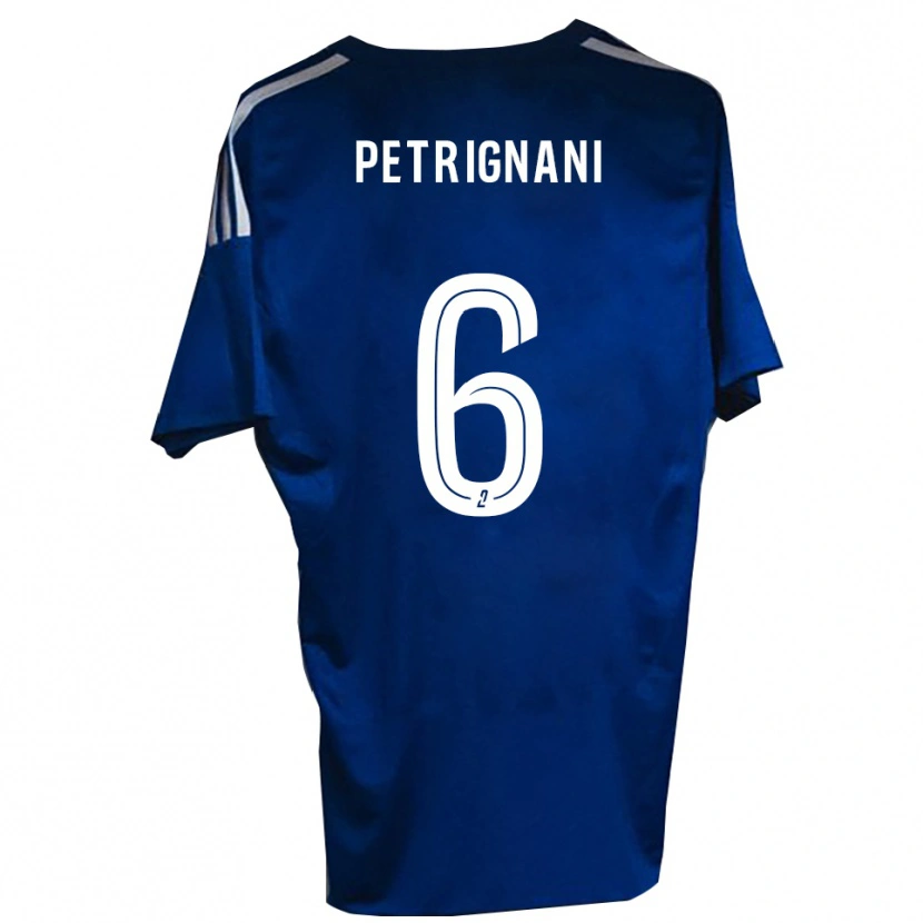 Danxen Kinder Matteo Petrignani #6 Blau Weiß Heimtrikot Trikot 2025/26 T-Shirt