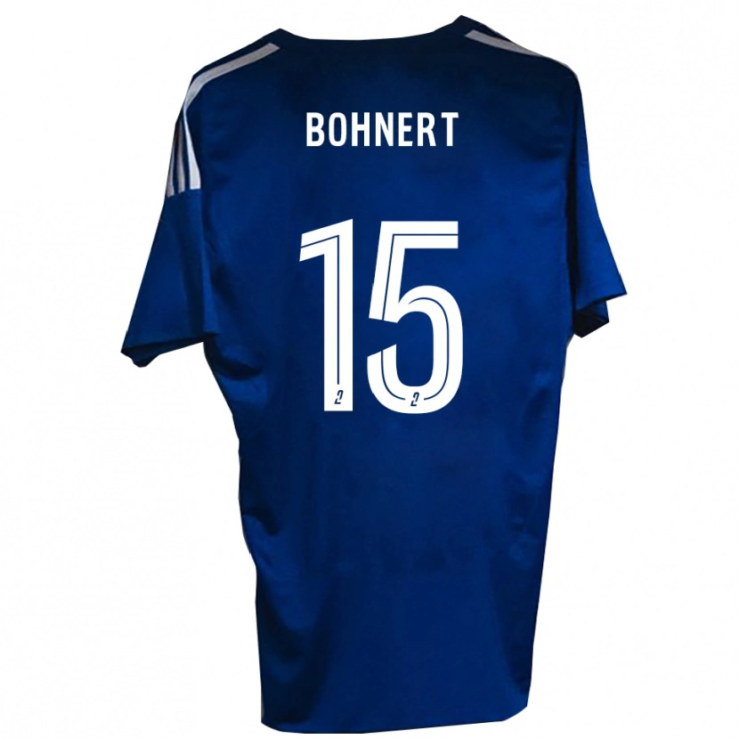Danxen Kinder Florian Bohnert #15 Blau Weiß Heimtrikot Trikot 2025/26 T-Shirt