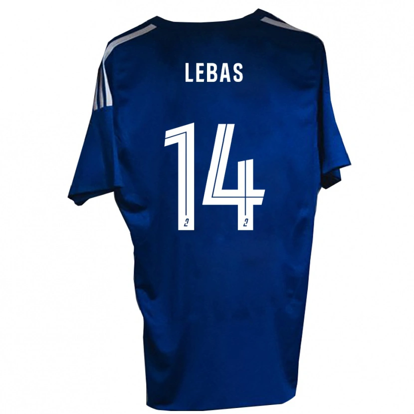 Danxen Kinder Victor Lebas #14 Blau Weiß Heimtrikot Trikot 2025/26 T-Shirt