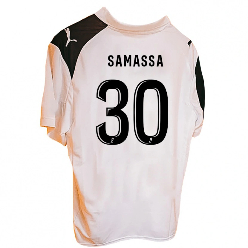 Danxen Kinder Mamadou Samassa #30 Orange Schwarz Heimtrikot Trikot 2025/26 T-Shirt