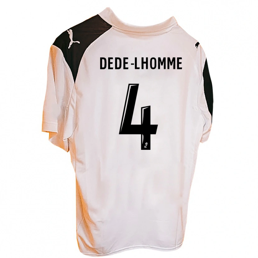 Danxen Kinder Noah Dede-Lhomme #4 Orange Schwarz Heimtrikot Trikot 2025/26 T-Shirt