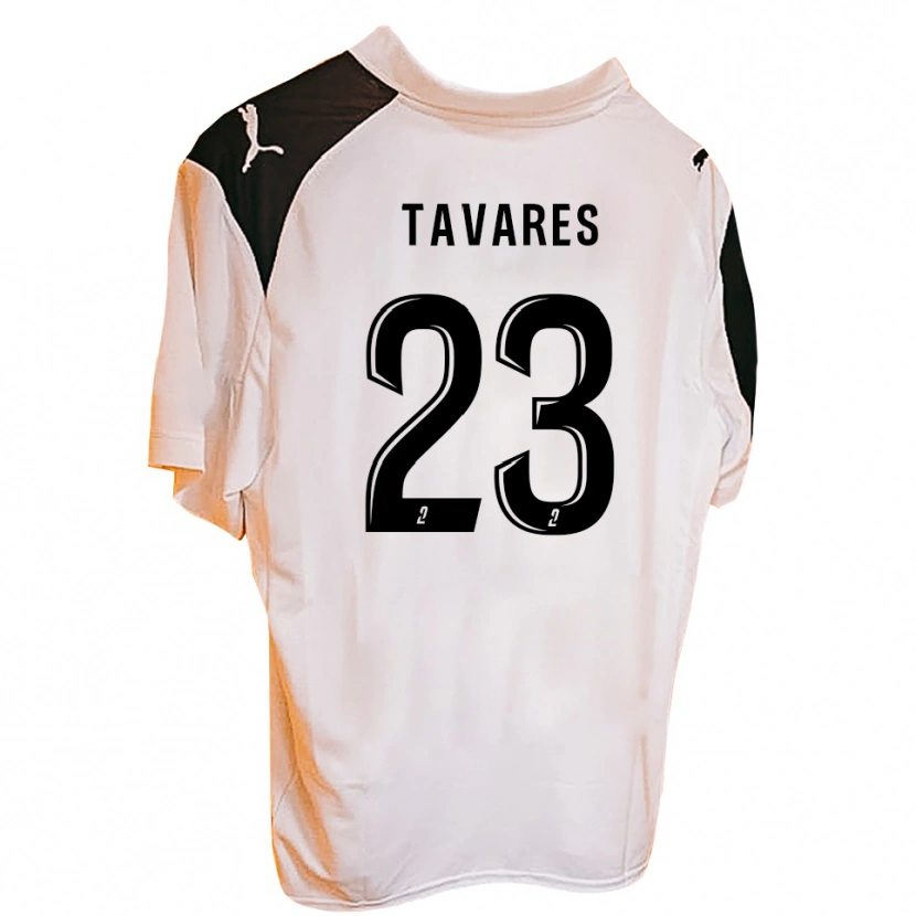 Danxen Kinder Yohan Tavares #23 Orange Schwarz Heimtrikot Trikot 2025/26 T-Shirt