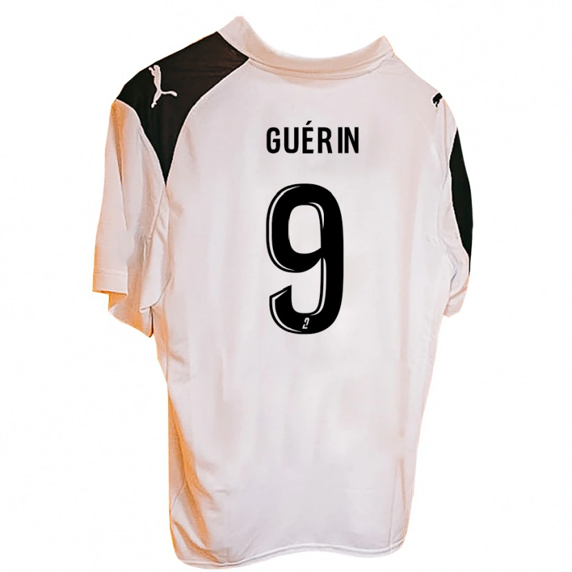 Danxen Kinder Nolan Guérin #9 Orange Schwarz Heimtrikot Trikot 2025/26 T-Shirt