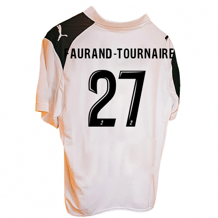 Danxen Kinder Aymeric Faurand-Tournaire #27 Orange Schwarz Heimtrikot Trikot 2025/26 T-Shirt