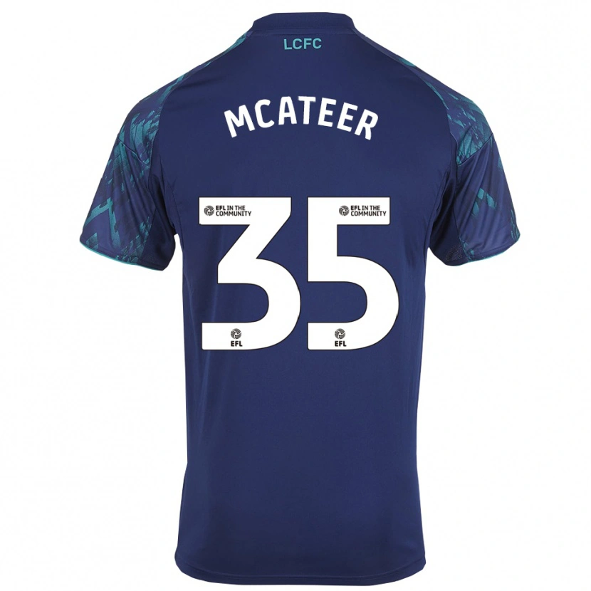 Danxen Kinder Kasey Mcateer #35 Marinegrün Weiß Auswärtstrikot Trikot 2025/26 T-Shirt