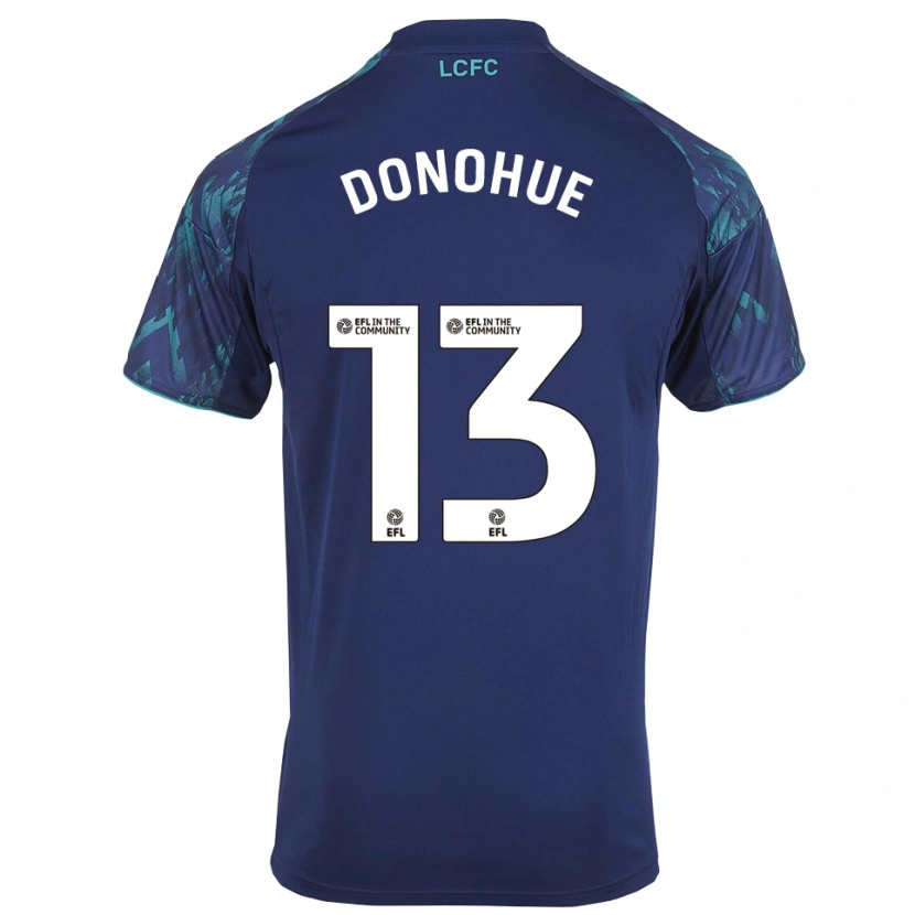Danxen Kinder Jake Donohue #13 Marinegrün Weiß Auswärtstrikot Trikot 2025/26 T-Shirt