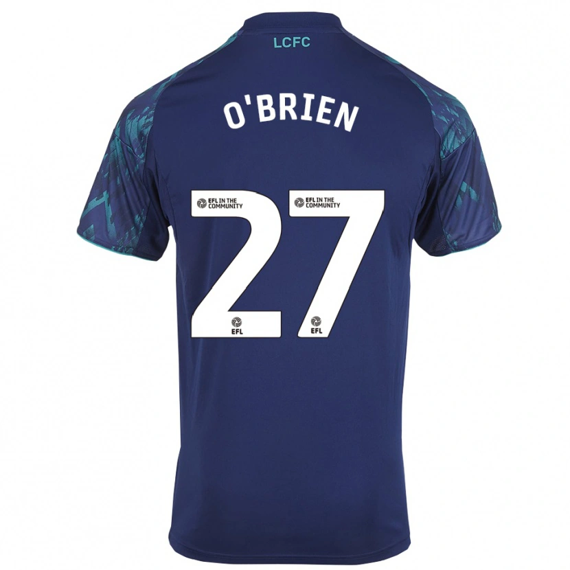 Danxen Kinder Shannon O'brien #27 Marinegrün Weiß Auswärtstrikot Trikot 2025/26 T-Shirt